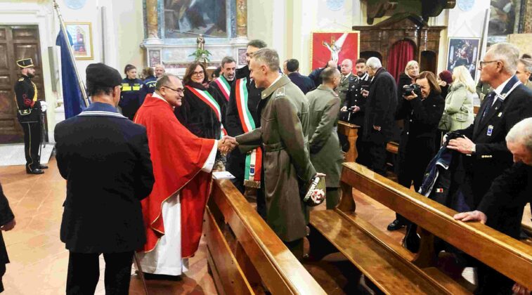 Celebrazione liturgica per Santa Barbara a Santa Maria Novella in Bracciano