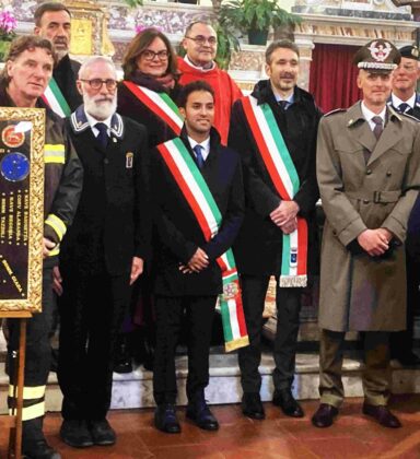 Celebrazione liturgica per Santa Barbara a Santa Maria Novella in Bracciano