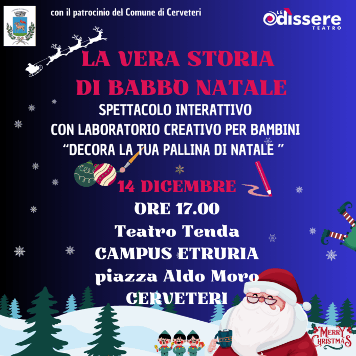 la vera storia di babbo natale a Cerveteri
