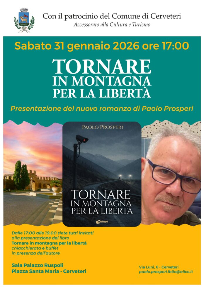 Tornare in montagna per la libertà, il libro di Prosperi