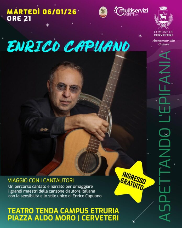 epifania con i cantautori a Cerveteri