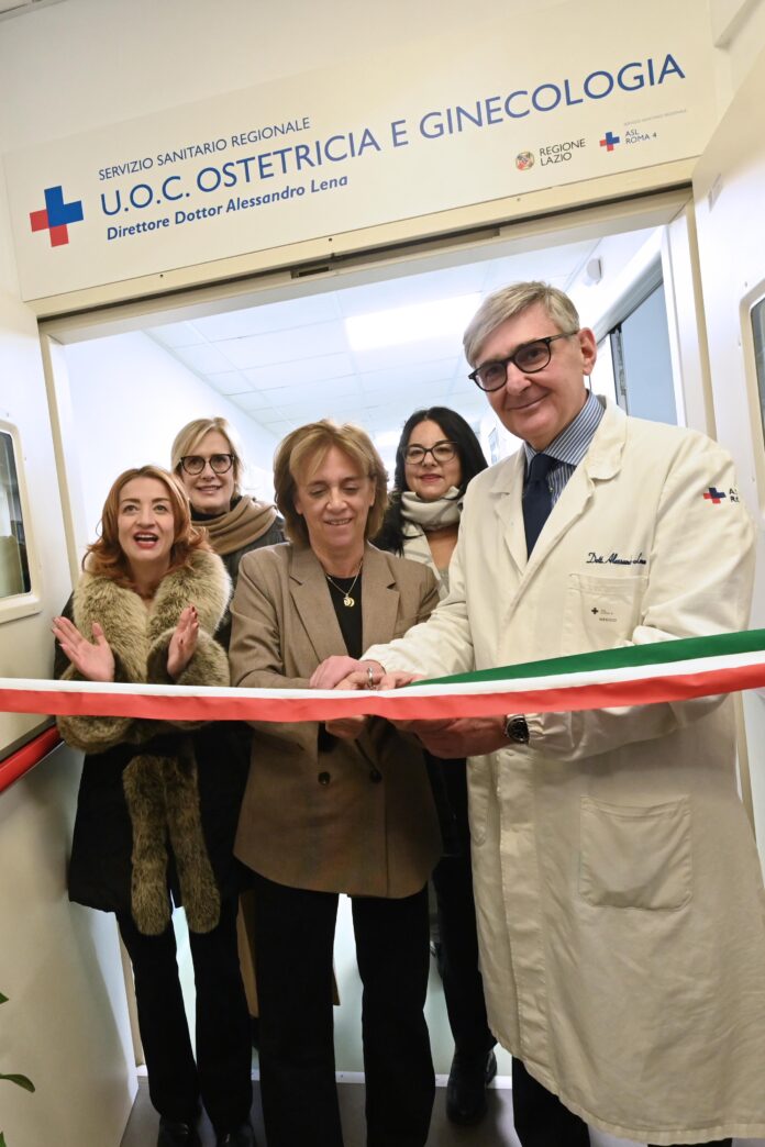inaugurazione ginecologia all'ospedale di Civitavecchia
