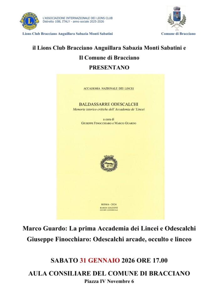 presentazione libro Baldassarre Odescalchi