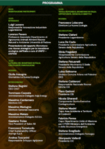 Forum sul biometano il programma