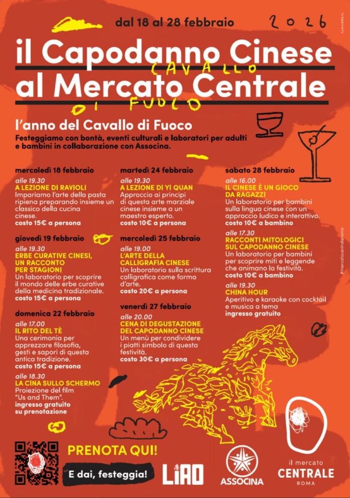 capodanno cinese a palazzo Valentino