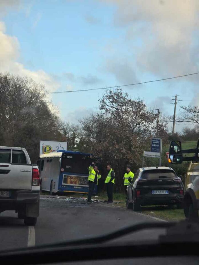 incidente sulla via Braccianese tra Manziana e Bracciano