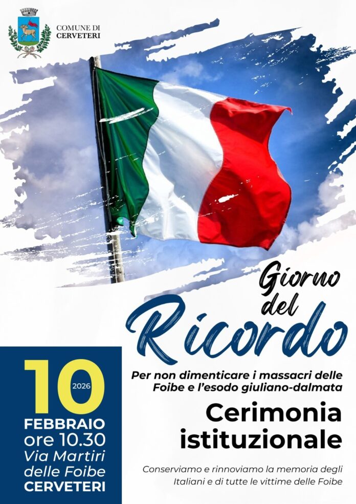 Cerveteri ricorda le foibe