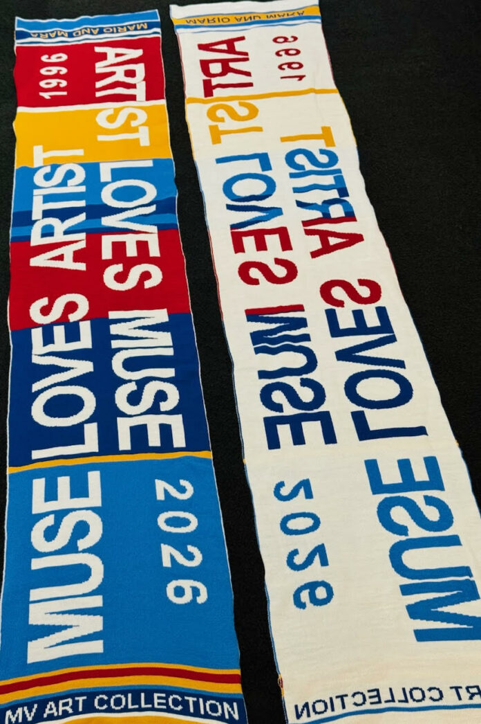 sciarpa d'autore per San Valentino