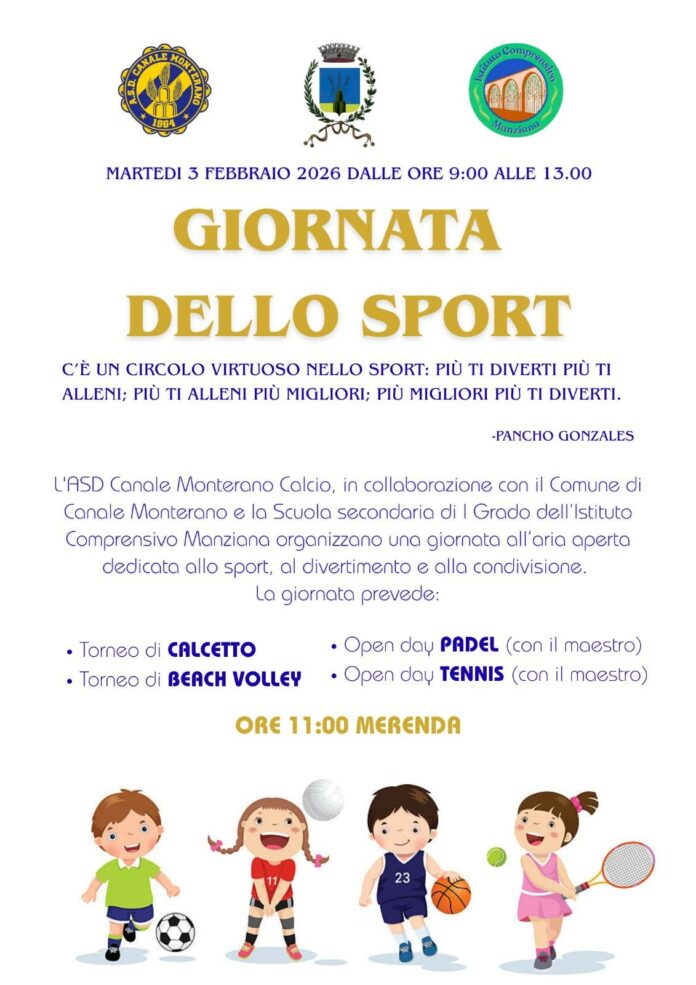 Giornata dello sport a Canale