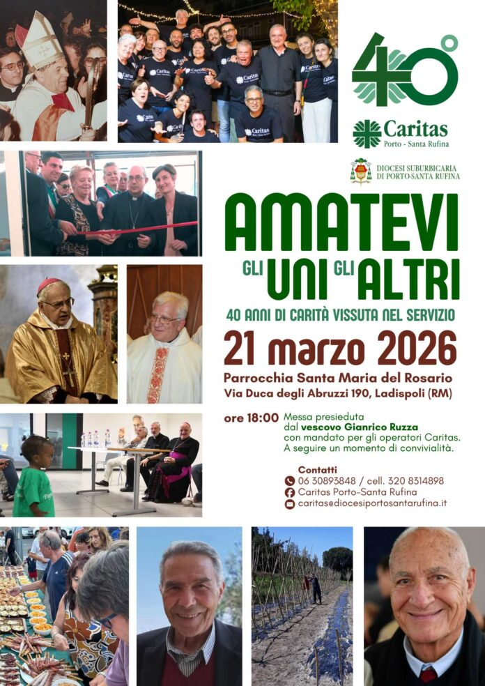 anniversario caritas Porto santa rufina