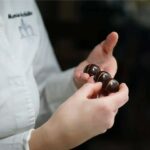 Una delle creazioni in cioccolato di Monia Achille