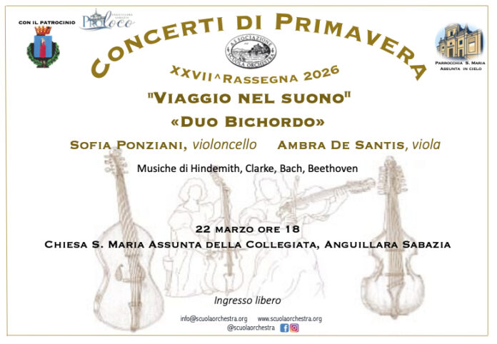 'un viaggio nel suono' concerto ad Anguillara