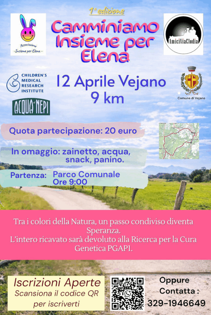 Camminiamo insieme per elena