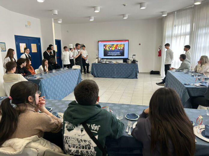 Studenti dell'Istituto professionale di Vilela a Ladispoli