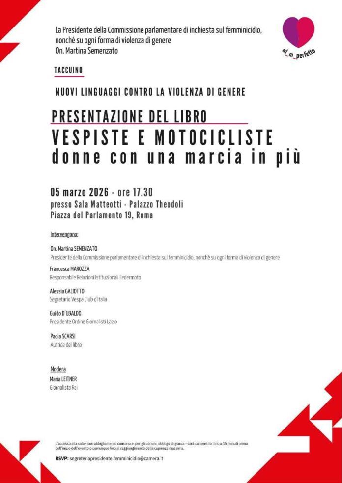 presentazione libro Vespiste e motocicliste, donne con una marcia in più