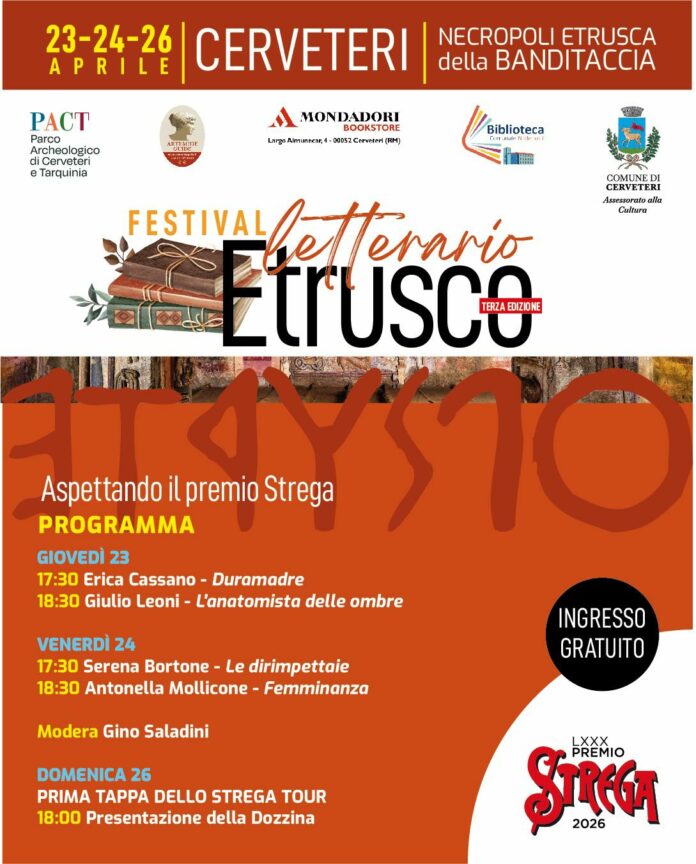 festival letterario etrusco a Cerveteri
