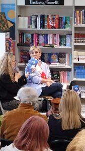 concita con la presentatrice