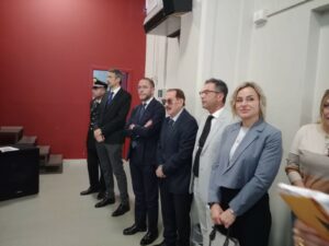 il sindaco con una della lega