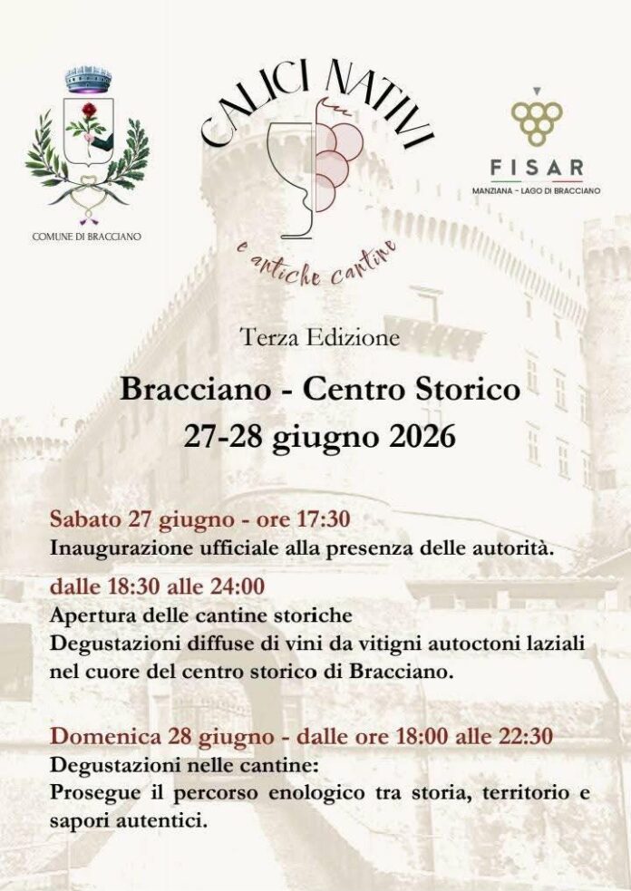 Bracciano vini e calici