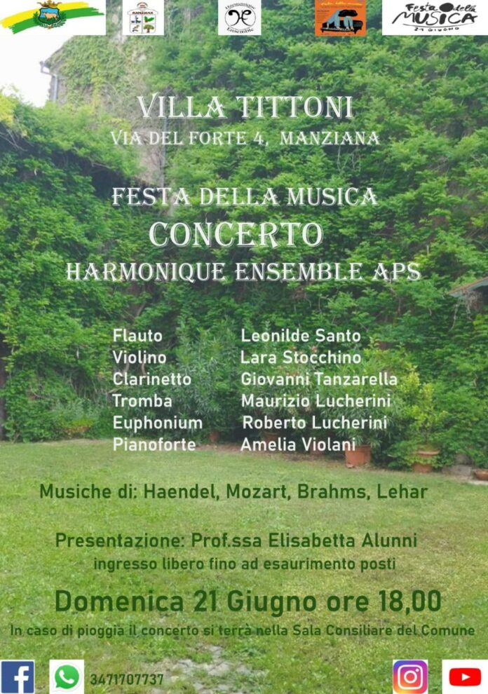 concerto manziana