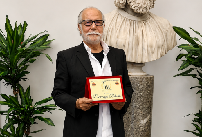 immagine paliotta premiato in campidoglio