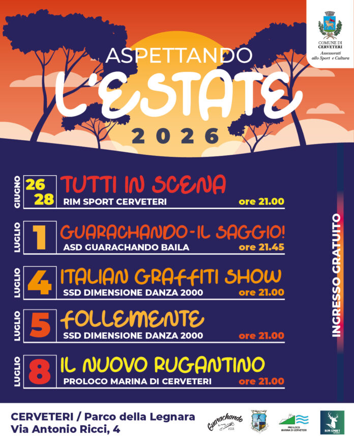 locandina aspettando l'estate 2026