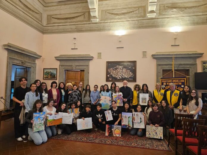 poster per la pace lions bracciano