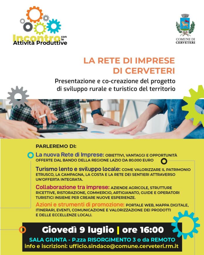 rete imprese Cerveteri