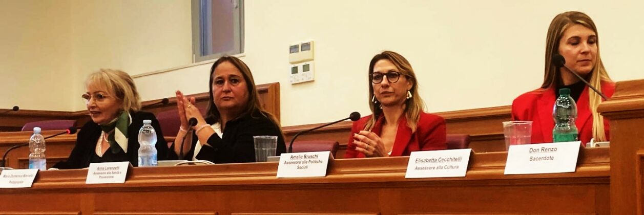 Maria Domenica Marcello, Anna Lorenzetti, Amalia Bruschi e Elisabetta Cecchitelli